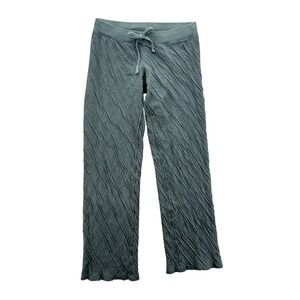 Juicy Couture Womens Knit Lounge Pant‎ Size Petite 25 Teal Green Y2K Vintage